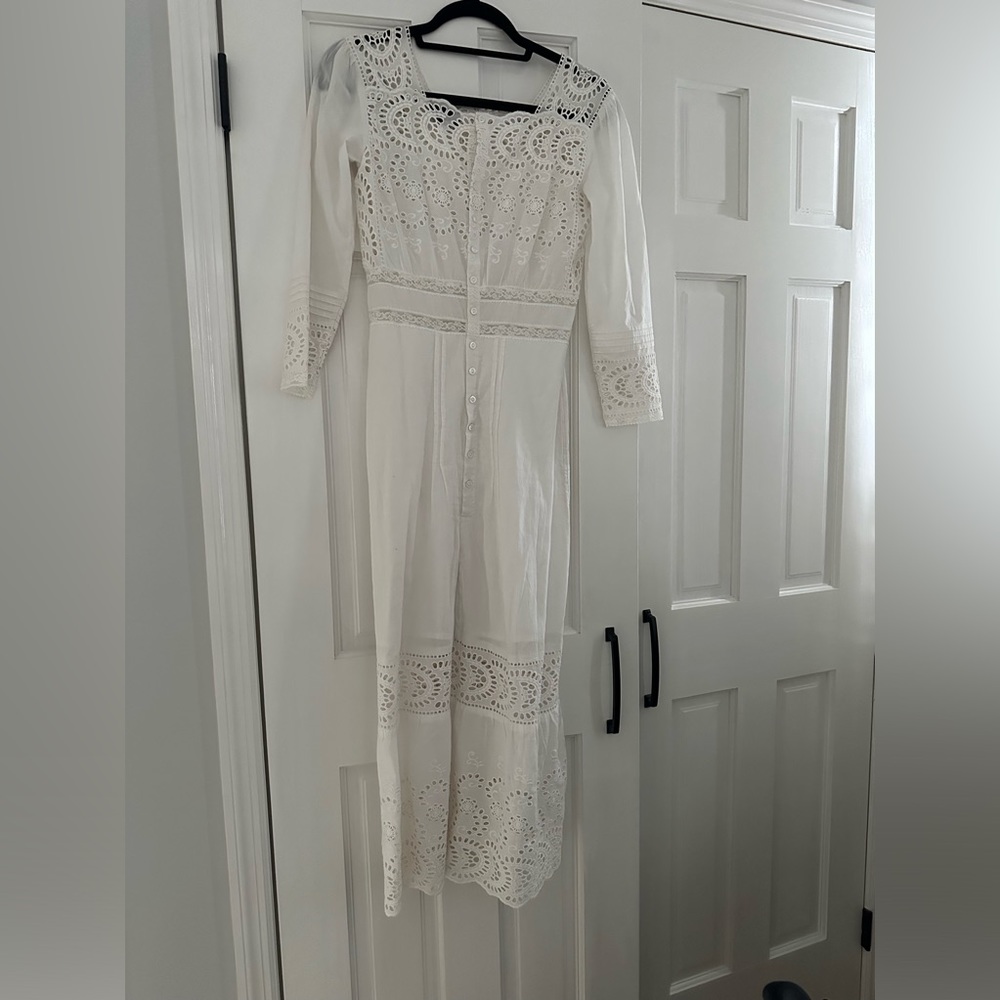 NWOT lace maxi TOPSHOP dress size 2